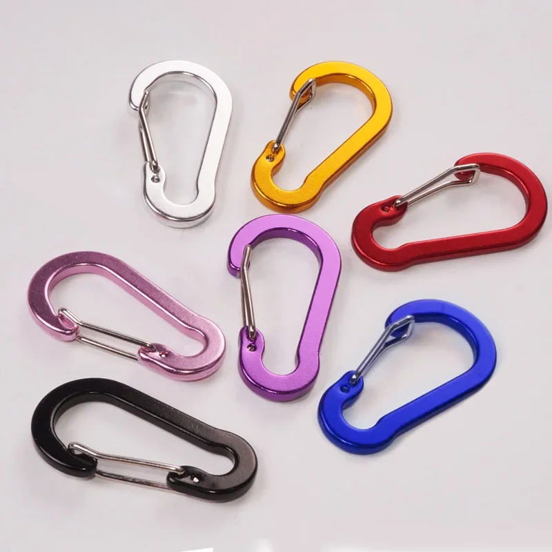 Fishing Kit Compact - 6/12pcs Karabiner haken Set touristische kleine
