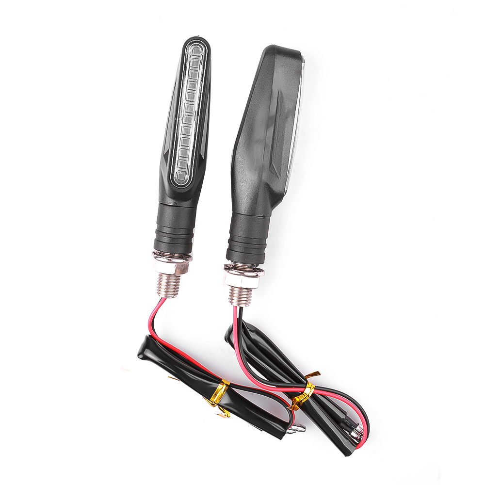Sos Light Strobe - 2PCS LED Motorrad Blinker Licht 12