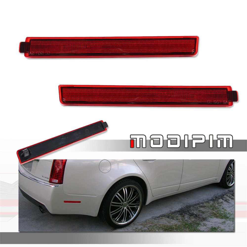 Signal Flare Kit - Geräucherte/rote Linse Hecks toß stange Seiten