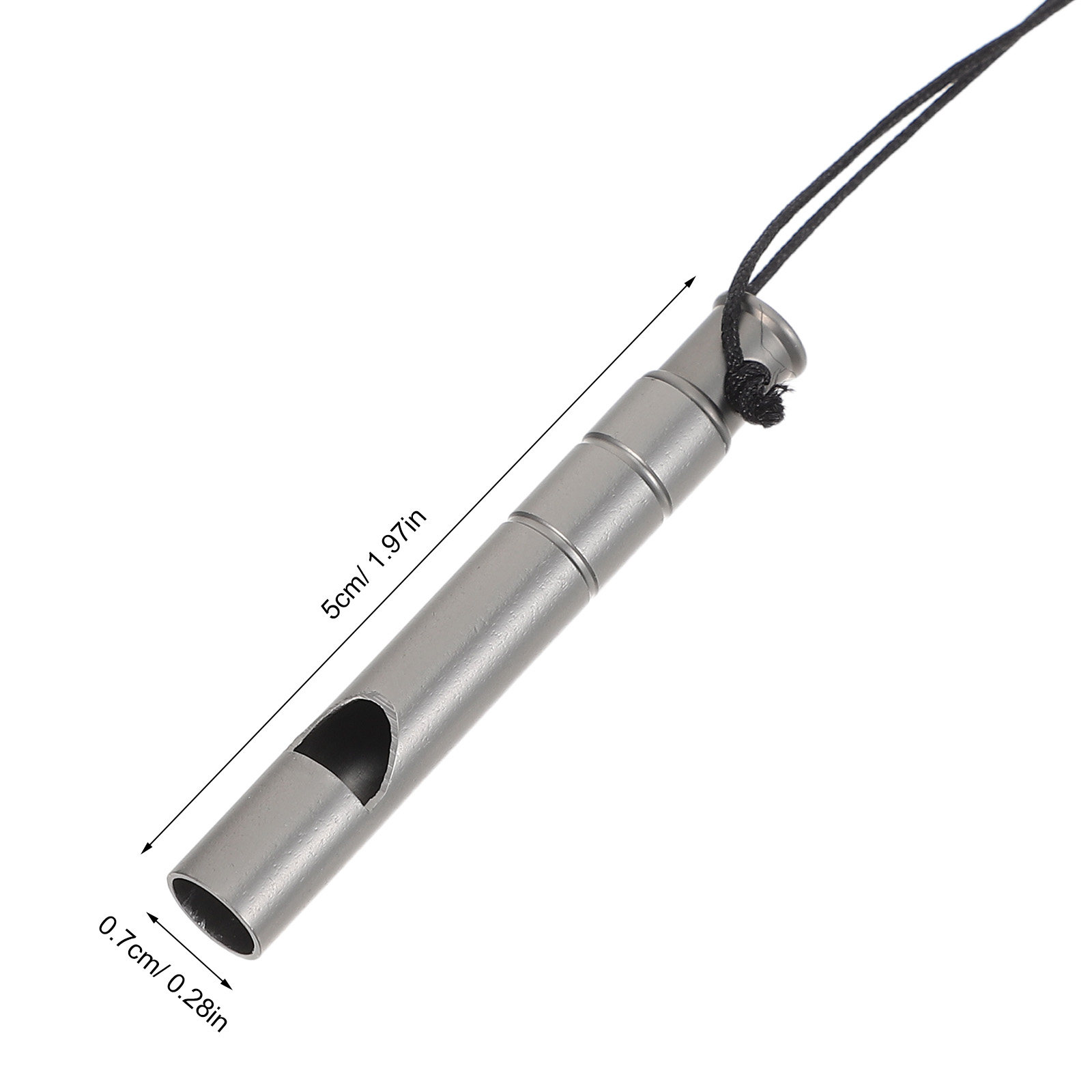 2 Stück Titan-Notfallpfeifen,  – Emergency Whistle Loud Bewertung und Preis
