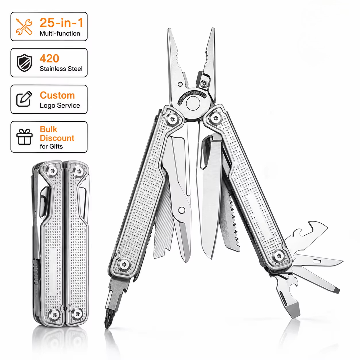 Professionelles 25-in-1 Multit – Multi Tool Plier Bewertung und Preis